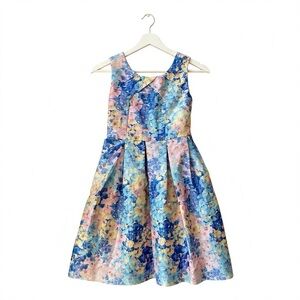 Bonnie Jean Floral Fit & Flare Dress | Size 7